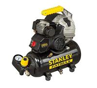 Stanley 2017203 HY 227/8/6E - Compressore compatto, elettrico, pressione 8 bar, serbatoio 6 l, potenza motore 2 CV