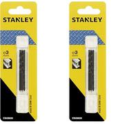 STANLEY, 3 Punte HSS 3 mm.STA50020-QZ (Confezione da 2)