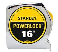 Stanley Utensili manuali 33-116 3/4" X 16' PowerLock® Professional Tape Measure