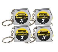 Stanley 39-130 3 x 1/4-Inch PowerLock Key Tape, Pack of 4