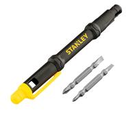 Stanley 4-in-1 Tasca Screwdriver 2 Doppia Punta Bit a Incastro/Phillips 66-344M