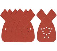 SET 5 FOGLI ABRASIVI CON VELCRO PER MOUSE- - grana 180 (STA31014) - 1 blister...