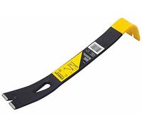 STANLEY 55-515 - Leva di leva, 30,5-1,9 cm, punta smussata, larghezza lama artiglio 2,5-1,9 cm, larghezza lama artiglio 2 punte, HCS