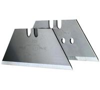 Lame per cutter STANLEY a trapezio acuto base 61-33 mm - h 19 mm spessore 0,6 mm astuccio 10 lame - M11916B