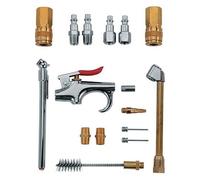Stanley 78-313 - Kit di accessori per pistola ad aria compressa, 1/4" NPT, 17 pezzi