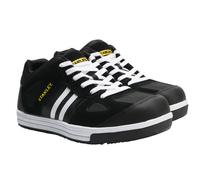 Stanley Abbigliamento Cody Sicurezza Scarpe Nero/Bianco Righe UK 8 Euro 42