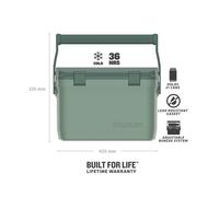 Stanley ADVENTURE EASY CARRY OUTDOOR COOLER 16qt /15.1l Stanley Green