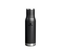 Stanley 1913 Adventure To-Go Borraccia Termica 0.75L - Freddo 25 Ore - Caldo 20 Ore - Antigoccia - Coperchio Isolato - Senza BPA - Thermos Lavabile In Lavastoviglie - Black 2.0