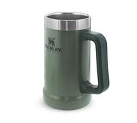 Stanley The Big Grip Beer Stein 10-02874-033 Hammertone Green, bicchiera da birra, 700 ml