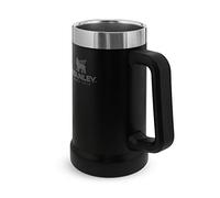 Stanley The Big Grip Beer Stein 10-02874-034 Matte Black Pebble, bicchiera da birra, 700 ml