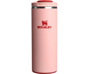 Stanley aerolight transit flip top mug thermo mug con isolamento leggero da 0,35 litri peach rose