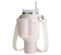 Stanley All Day Quencher Carry All - Borsa a tracolla con manico da 1,18 l, con tasca porta telefono, tasca porta carte e tracolla staccabile, senza BPA, quarzo rosa