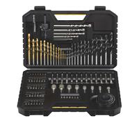 Stanley Assortimenti 100pz punte ed inserti forare avvitare e svitare STA7205