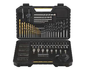 Stanley Assortimenti 100pz punte ed inserti forare avvitare e svitare STA7205