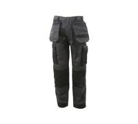 Stanley Austin Elasticizzato Fondina Tasca Pantaloni Vita 34in Gamba R