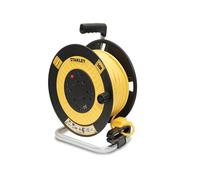 Stanley Avvolgicavo Aperto 240V 13A 4 Prese + 2 USB 50M STER50M2USB