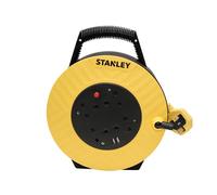 Stanley Avvolgitore Di Cavo Semi-Chiuso 240V 13A 4 Prese + 2 USB 15M STEC15M2USB