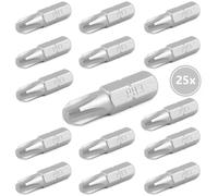 STANLEY Bit Bits Inserto per bit TORX T20 T25 T30 PH PZ Langbit 1/4" Set...