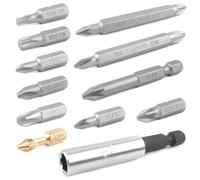 STANLEY Bit Bits Inserto per bit TORX T20 T25 T30 PH PZ Langbit 1/4" Set...