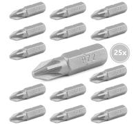 STANLEY Bit Bits Inserto per bit TORX T20 T25 T30 PH PZ Langbit 1/4" Set...