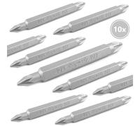 STANLEY Bit Bits Inserto per bit TORX T20 T25 T30 PH PZ Langbit 1/4" Set...