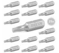 STANLEY Bit Bits Inserto per bit TORX T20 T25 T30 PH PZ Langbit 1/4" Set...