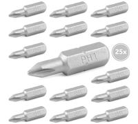 STANLEY Bit Bits Inserto per bit TORX T20 T25 T30 PH PZ Langbit 1/4" Set...