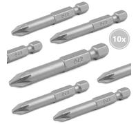 STANLEY Bit Bits Inserto per bit TORX T20 T25 T30 PH PZ Langbit 1/4" Set...