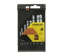 Stanley Black & Decker 8014211062148 Piranha X56040 Cassetta 8 Punte Zincate, Mu