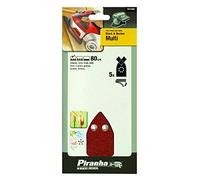 Stanley Black & Decker 8014211154379 Piranha X31442 5 Fogli X Multilev.Punta Gr.80, Multicolore