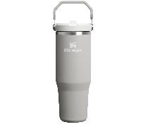 Stanley IceFlow™ Flip Straw Tumbler bottiglia in acciaio inox per l’acqua Ash 890 ml