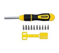 Stanley - Cacciavite a cricchetto multi-bit