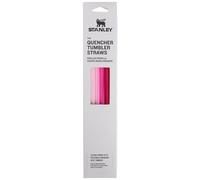 Stanley Cannucce riutilizzabili | Confezione da 4 cannucce riutilizzabili senza BPA, per bere in modo pulito, perfette per bicchieri Stanley da 1,18 l, rosa