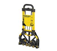 Stanley SXWTD-FT584 - Carrello per scale pieghevole - 3 ruote per lato - capacità di carico 60 kg