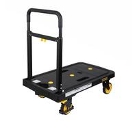 Stanley Carrello pieghevole FXWT-712 - Max. 135 kg - Alluminio - Per lavori, viaggi e traslochi - Giallo/Nero