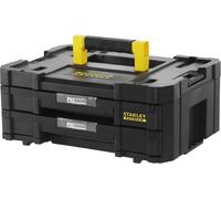 Stanley CASSETTA PORTAUTENSILI PRO STACK FAT MAX MODULARE 44x34x16 cm 2 CASSETTI GIUDE ACCIAIO