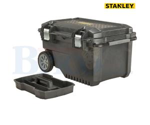 Stanley Cassettone Trolley Baule Cassetta Porta attrezzi Utensili 90lt ruote