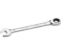 Stanley CHIAVE COMBINATA CRICCHETTO 17mm FORCHETTA INCLINATA DI 15° CHROME VANADIUM