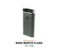 Stanley CLASSIC EASY-FILL WIDE MOUTH FLASK 8oz /230ml Hammertone Green