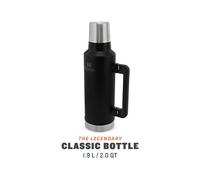Stanley CLASSIC LEGENDARY BOTTLE XLARGE 2.0qt /1.9l Matte Black Pebble