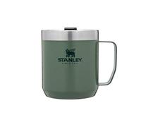 Stanley Classic Legendary Camp Mug 0.35L - Mantiene 1.5 Ore Caldo - 3 Ore Freddo - Lavabile In Lavastoviglie - Senza BPA - Termos Da Caffè - Bicchiere Termico Da Campeggio - Hammertone Green