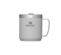 Stanley Classic Legendary Camp Mug 0.35L - Mantiene 1.5 Ore Caldo - 3 Ore Freddo - Lavabile In Lavastoviglie - Senza BPA - Termos Da Caffè - Bicchiere Termico Da Campeggio - Ash