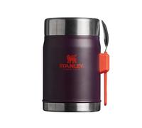 Stanley Classic Legendary Food Jar 0.4L Con Spork - Thermos Mantiene Caldo O Freddo Per 7 Ore - Contenitore Termico Per Alimenti Caldi - Lavabile In Lavastoviglie - Senza BPA - Plum