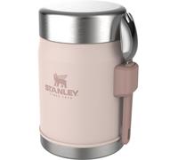 Stanley classic legendary food jar isolierbehälter 0,4 liter mit spork rose quartz