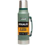 Stanley Classic Legendary Thermos 1L - Mantiene La Temperatura 24 Ore (Caldo/Freddo) - Senza BPA - Acciaio Inox - Borraccia Termica - Termos - Hammertone Green