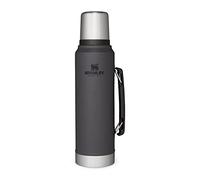 Stanley Classic Legendary Food Jar 0.4L Con Spork - Thermos Mantiene Caldo O Freddo Per 7 Ore - Contenitore Termico Per Alimenti Caldi - Lavabile In Lavastoviglie - Senza BPA - Charcoal