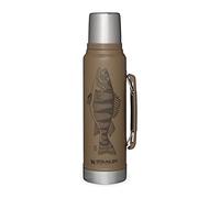 Stanley Classic Legendary Thermos 1L - Mantiene La Temperatura 24 Ore (Caldo/Freddo) - Borraccia Termica - Senza BPA - Acciaio Inox - Termos - Tan Peter Perch