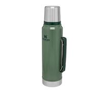 Stanley Classic Legendary Thermos 1L - Mantiene La Temperatura 24 Ore (Caldo/Freddo) - Borraccia Termica - Senza BPA - Acciaio Inox - Termos - Hammertone Green