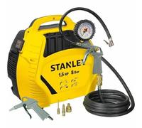 Compressore aria elettrico compatto portatile Stanley AIR KIT motore 1.5 HP - 8 bar