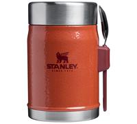 Stanley - Contenitore termico per alimenti - The Legendary Food Jar + Spork .4L - Hammertone Clay - rosso